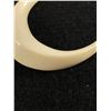 Image 2 : Antique Ivory Crescent 3" Diameter (African Jewelry Item)