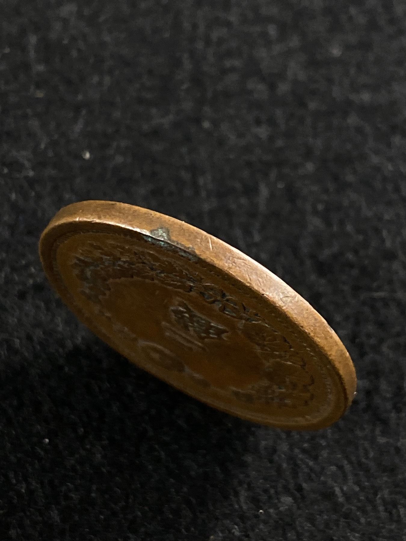 2 Sen Late 1800s Empire of Japan 2 Sen Dragon Coin Great Condition
