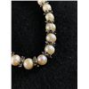 Image 2 : Fabulous Real Pearl + Silver Bead Bracelet (Nice Item)
