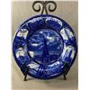 Image 1 : Flo-Blu Plate a Souvenier of New York City (Circa 1910)