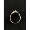 Image 2 : Sterling Silver Ring w/ Pearl