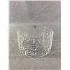 Image 1 : Beautiful Nuuytajarvi Glass Bowl By Oiva Toikka For Ittala Flora Findland