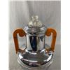 Image 2 : Cool Vintage Art Deco Chrome w/ Bakelite Handles Electric Coffee Percolator/Urn, Including Basket & 
