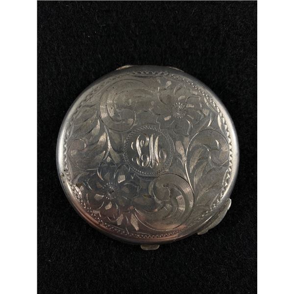 Lovely Vintage BIRKS Sterling Silver Powder Compact