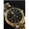 Image 2 : Two Tone Rolex Oyster Perpetual Day-Date Watch Quartz, Not Authenticated, Battery Needed