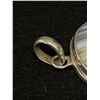 Image 3 : Large Heavy Sterling Silver (Tested) Pendant w/ Genuine Pearl + Gem Stones, Marked MD 925