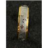 Image 2 : New Stainless Steel w/ Gold Rim LV Louis Voitton Ring size 9