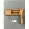 Image 2 : Vintage Wood WWII Military Bird Scarer. Loud & Interesting!