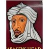Image 2 : "Saracens Head Free House" Hand Painted British Pub Sign On Metal. NO SHIPPING Approx. 30"W x 49"H