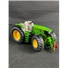 Image 2 : Lot Of Vintage & Newer John Deere Die Cast Metal Tractors & Trailers. Largest ERTL Tractor Is 12"L. 
