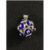 Image 1 : Vintage Sterling Silver Persian Pendant Marked 925