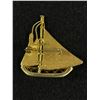 Image 2 : Vintage Hand Crafted Filligree Sailing Boat Brooch