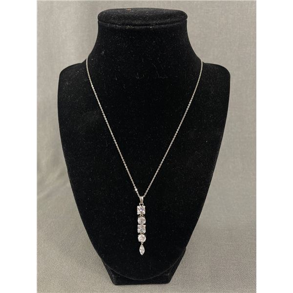 925 Sterling Silver Pendant w/ Chain Necklace