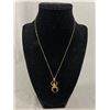 Image 1 : Vintage Spider Pendant w/ Chain Necklace