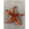 Image 1 : Interesting Mid Century Modern Art Glass Starfish Sculpture.