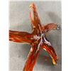 Image 2 : Interesting Mid Century Modern Art Glass Starfish Sculpture.