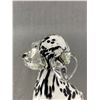 Image 3 : 1980s Murano Style Artt Glass Dalmation Sculpture Clear Ears, Muzzle and Tail- approx 7" tall