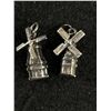 Image 2 : 5 Vintage Sterling Silver Charms