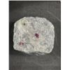Image 2 : Genuine Natural Red Ruby Specimen w/ Matrix Quartz In Displayer. Retails $1800.00