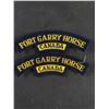 Image 8 : Vintage Canadian Military Arm Patch Pairs - NlSask Regiment, RC Elect. Mech. Engineers, RC Dental Co