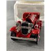 Image 8 : 2 Die-Cast Metal Collectibles - ERTL Replica Chevrolet "Massey Ferguson" 1923 Delivery Van Bank & 19