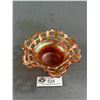 Image 2 : Vintage Carnival Glass Fluted Dish