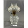 Image 2 : Antique "P&A MFG. CO. ACORN" (Marked On Wick Adjuster) Stemless Daisy Pattern Miniature Oil Lamp. Ap