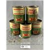 Image 1 : 5 Vintage B/A Chasis Lubricant 1Lb Tins. Full