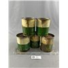 Image 2 : 5 Vintage B/A Chasis Lubricant 1Lb Tins. Full