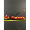 Image 1 : Vintage Tonka Metal & Plastic Fire Truck. Approx.24" L x 5.5"H