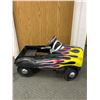 Image 2 : Metal Instep Child's Pedal Car w/ Cool Racing Flames.NO SHIPPING Approx. 35"L x 13"H