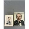Image 2 : Vintage 8" x 9.5" Bing Crosby Picture Compliments Of Hollway Theatre, Signed 5" x 7" Bob Hope Pictur
