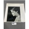 Image 2 : 2  Vintage 8" x 10" Signed Pictures Of Lauren Bacal & Mia Farrow In Scrap Book Page Protector