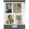 Image 2 : Vintage Photos Of Movie Stars,Shirley Temple, Fred Astair etc. Some Autographed Double-sided In Scra