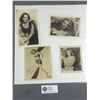 Image 1 : Vintage Photos Of Movie Stars,Rita Hayworth, Lucille Ball etc. Some Autographed Double-sided In Scra