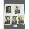 Image 2 : Vintage Photos Of Movie Stars,Lena Horn,Mickey Rooney etc. Some Autographed Double-sided In Scrapboo