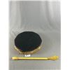 Image 1 : Hand Made Aboriginal 14.75" Diam. Hand Drum w/ 16" L Drumming Stick