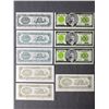 Image 1 : Lot of 9 Thailand Heaven and Hell Notes
