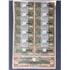 Image 2 : Germany 1922 War Bond Coupons With 10 German Banknotes