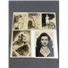 Image 2 : 13 Celebrity Photos, Some Autographed.Lucille Ball, Desi Arnez, Judy Garland  Etc. In Page Sleeves