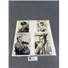 Image 1 : 9 Celebrity Photos, Some Autographed Gary Cooper, William Holden Etc. In Page Sleeves