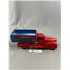 Image 1 : Vintage Marx Toys Metal Mechanical Gravel Truck. Wind Up with Key