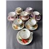 Image 1 : Lot of 8 Bone China Tea Cups,Queen Anne, Royal Albert Ect