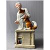 Image 2 : Royal Doulton "Thanks Doc" HN2731 Collectible Figurine, c.1974,Veterinarian With a Dog, Vintage Bone