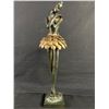 Image 1 : Vintage Fine Bronze Ballerina Statue Approx 17" High