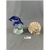 Image 1 : Dolphin Stature Plus a Vintage Hawaiian Shell