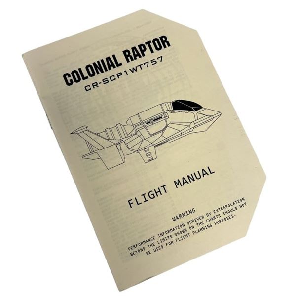 Battlestar Galactica (2004 - 2009) - Colonial Raptor Flight Manual
