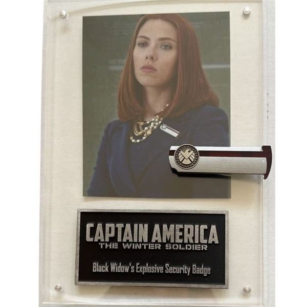 Captain America: The Winter Soldier (2014) - Scarlett Johansson Explosive Security Badge