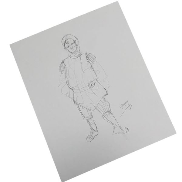 Once Upon a Time (2011-2018) - Dopey Jeffrey (Kaiser) Costume Design (Hand Drawn)