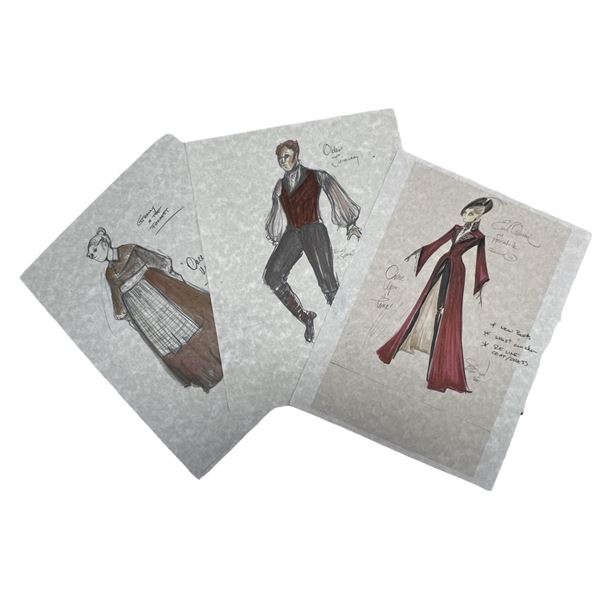 Once Upon a Time (2011-2018) - Set of Three Costume Designs